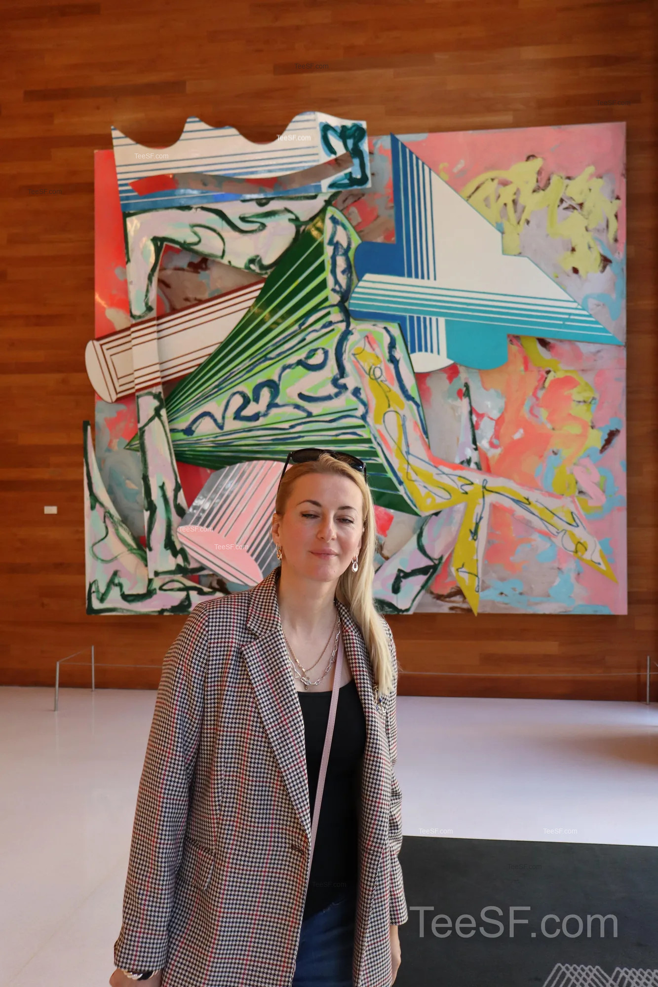 linkedin Office Colorful Art Portrait during a Stripe Sessions 2026 visit in San Francisco.